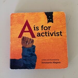 A is for advocate board book diversity promoting children’s book